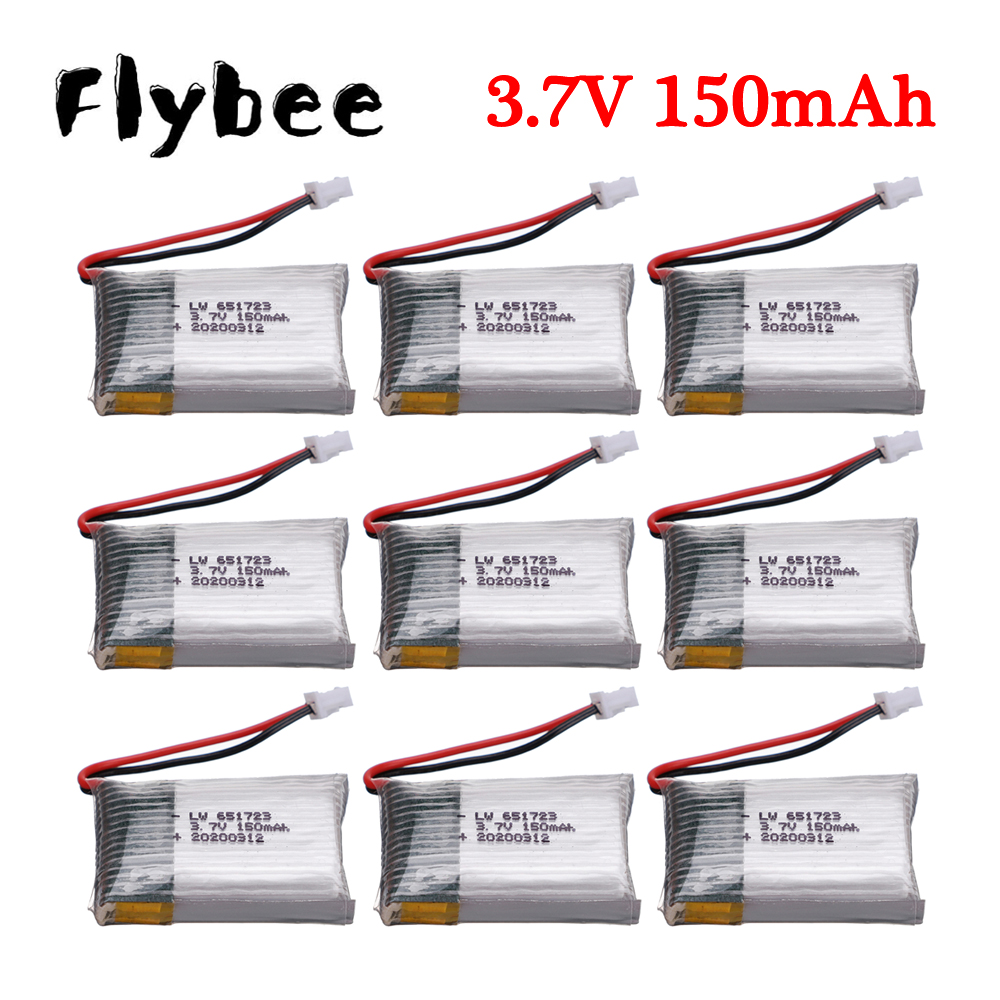 Rc Helicopter Parts - 3.7V 150mah 651723 for H20 S8