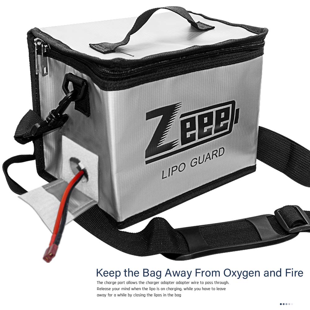 Zeee Lipo Battery Safe Bag 215 - Rc Helicopter Bag บทวิจารณ์และราคา