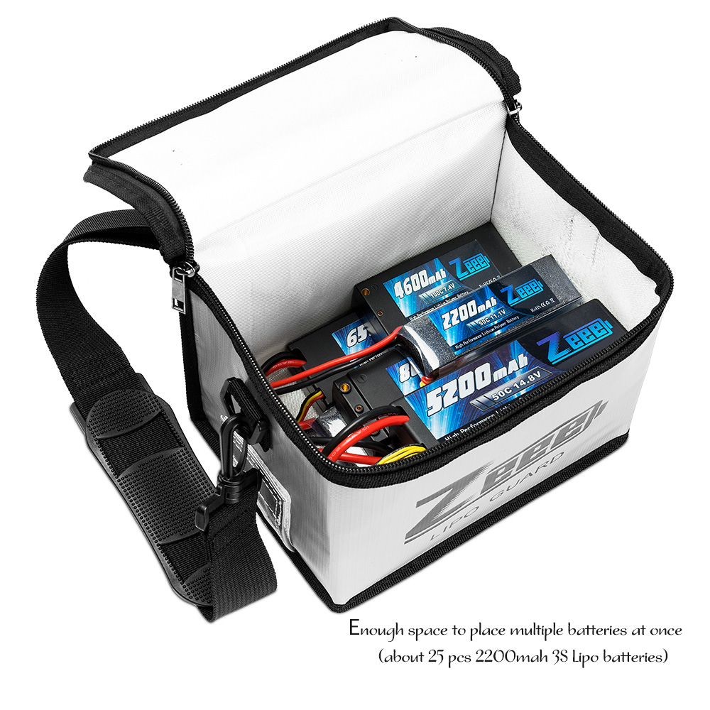 Zeee Lipo Battery Safe Bag 215 - Rc Helicopter Bag บทวิจารณ์และราคา