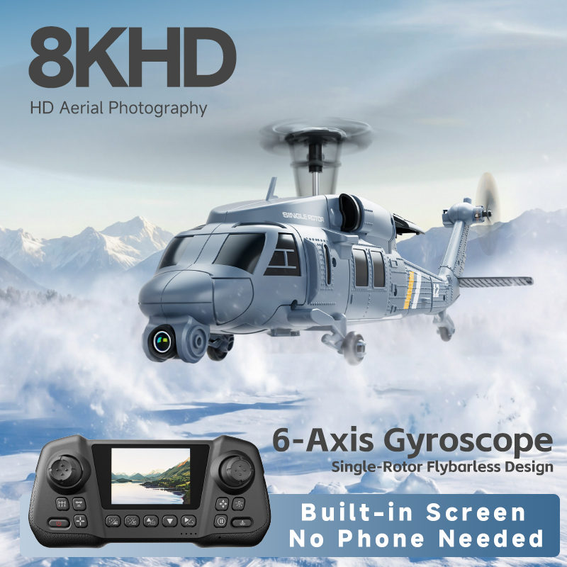 Single-Rotor Flybarless Design - Rc Helicopter Single Rotor บทวิจารณ์และราคา