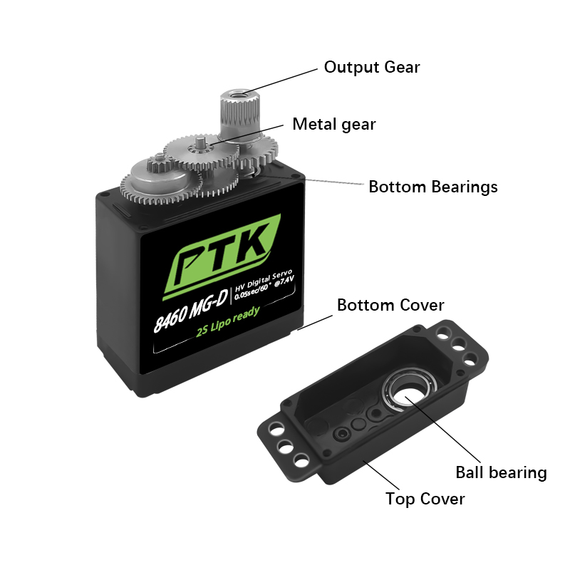 PTK 8460 MG-D9gDigital servo M - Rc Helicopter Electric บทวิจารณ์และราคา