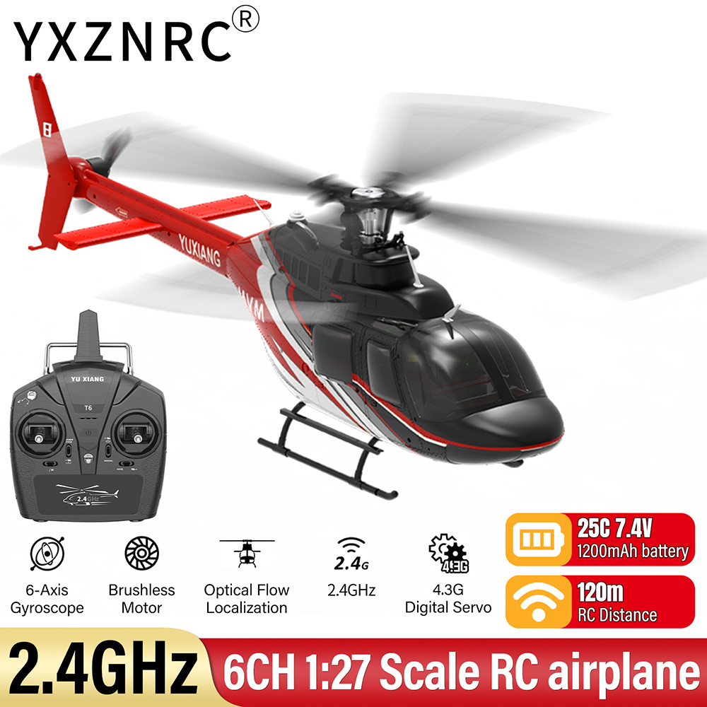 YU XIANG RC Airplane 2.4G 6CH  - Rc Helicopter Large บทวิจารณ์และราคา