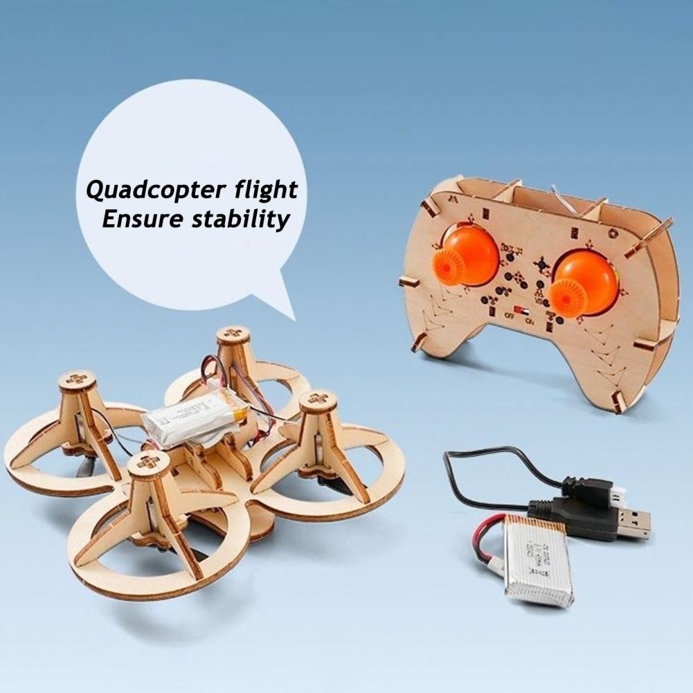 Rc Drone Toy Wooden Drone Puzz - Rc Helicopter Electric บทวิจารณ์และราคา