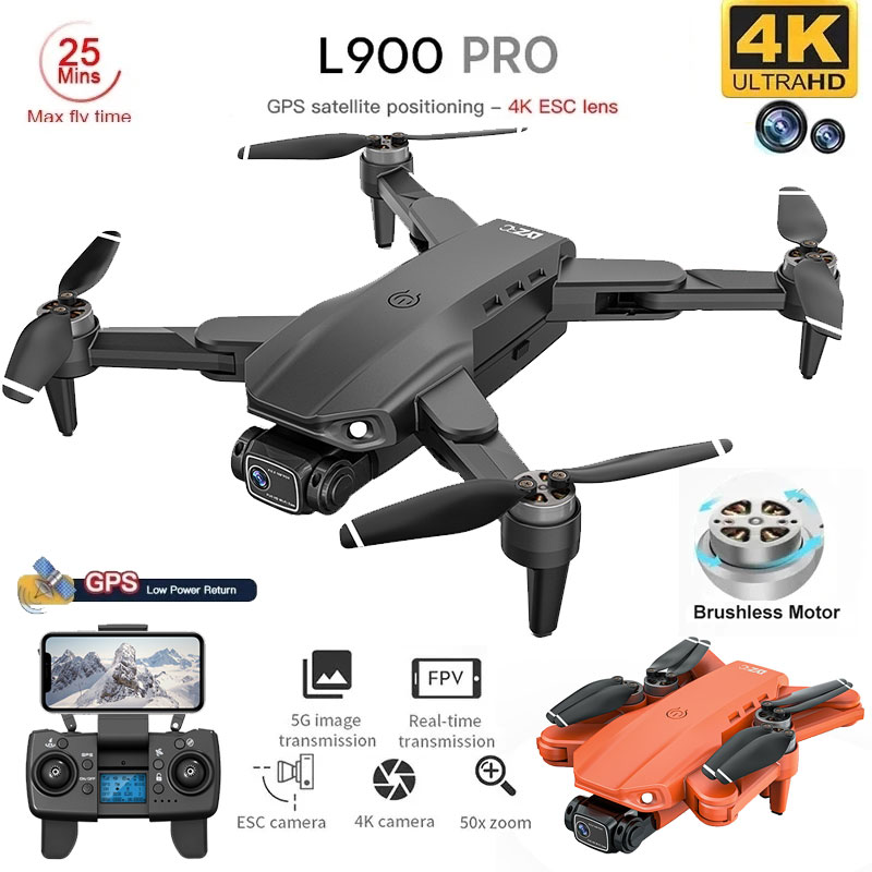 L900 Pro GPS Drone 4K Professi - Rc Helicopter Electric บทวิจารณ์และราคา