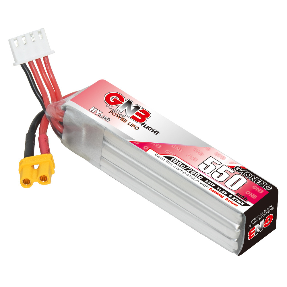 GNB HV 11.4V 550mAh 100C/200C  - Rc Helicopter Battery บทวิจารณ์และราคา