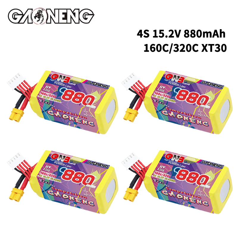 GNB 4S 880mAh 15.2V 160C/320C  - Rc Helicopter Battery บทวิจารณ์และราคา