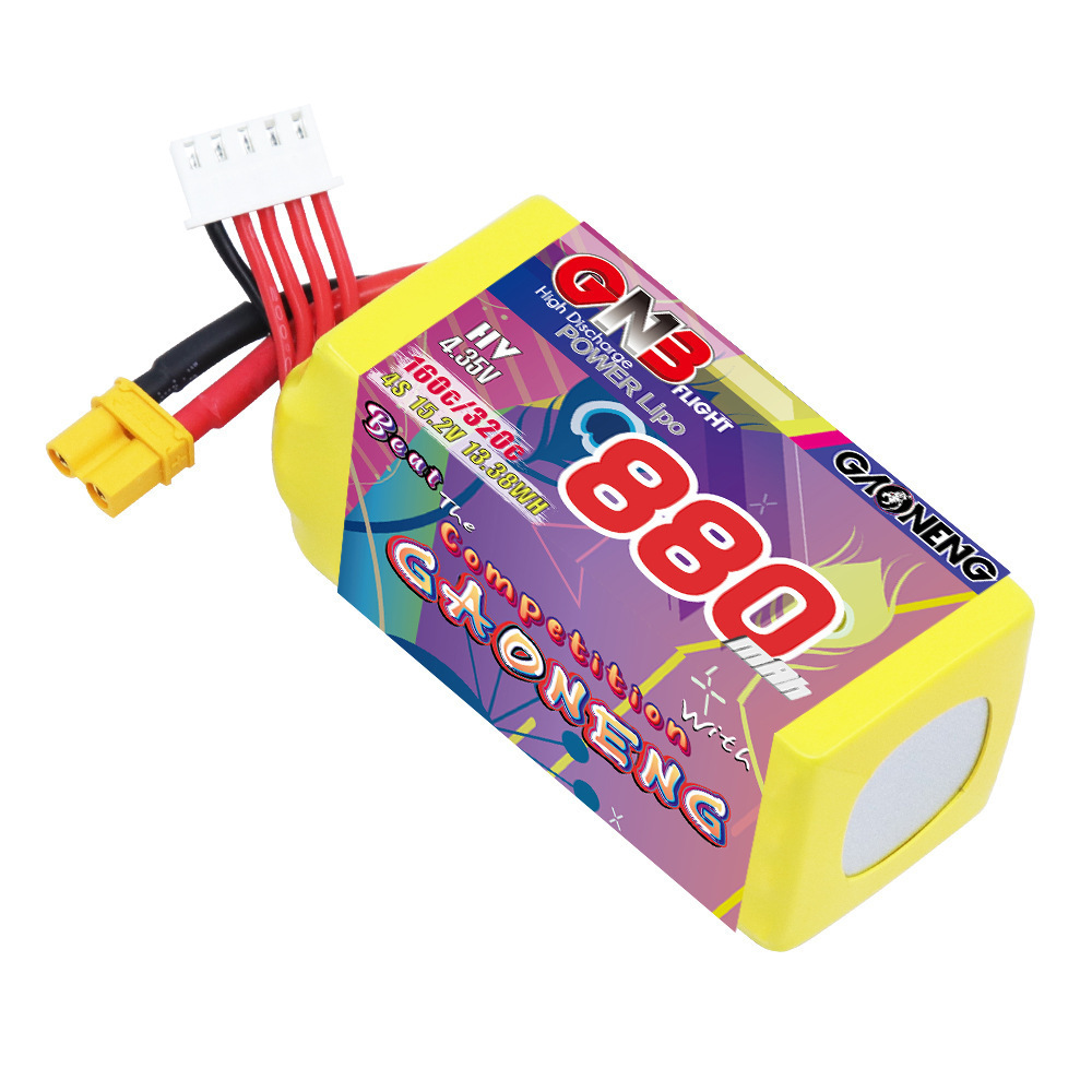 GNB 4S 880mAh 15.2V 160C/320C  - Rc Helicopter Battery บทวิจารณ์และราคา