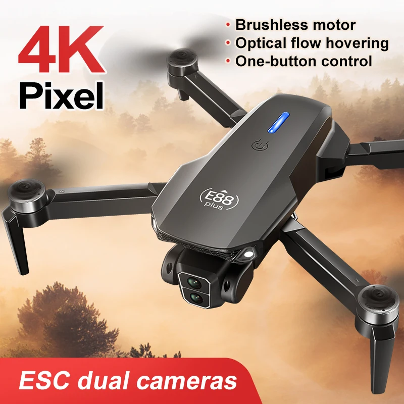 New E88 Plus Quadcopter Drone: - Rc Helicopter Electric บทวิจารณ์และราคา