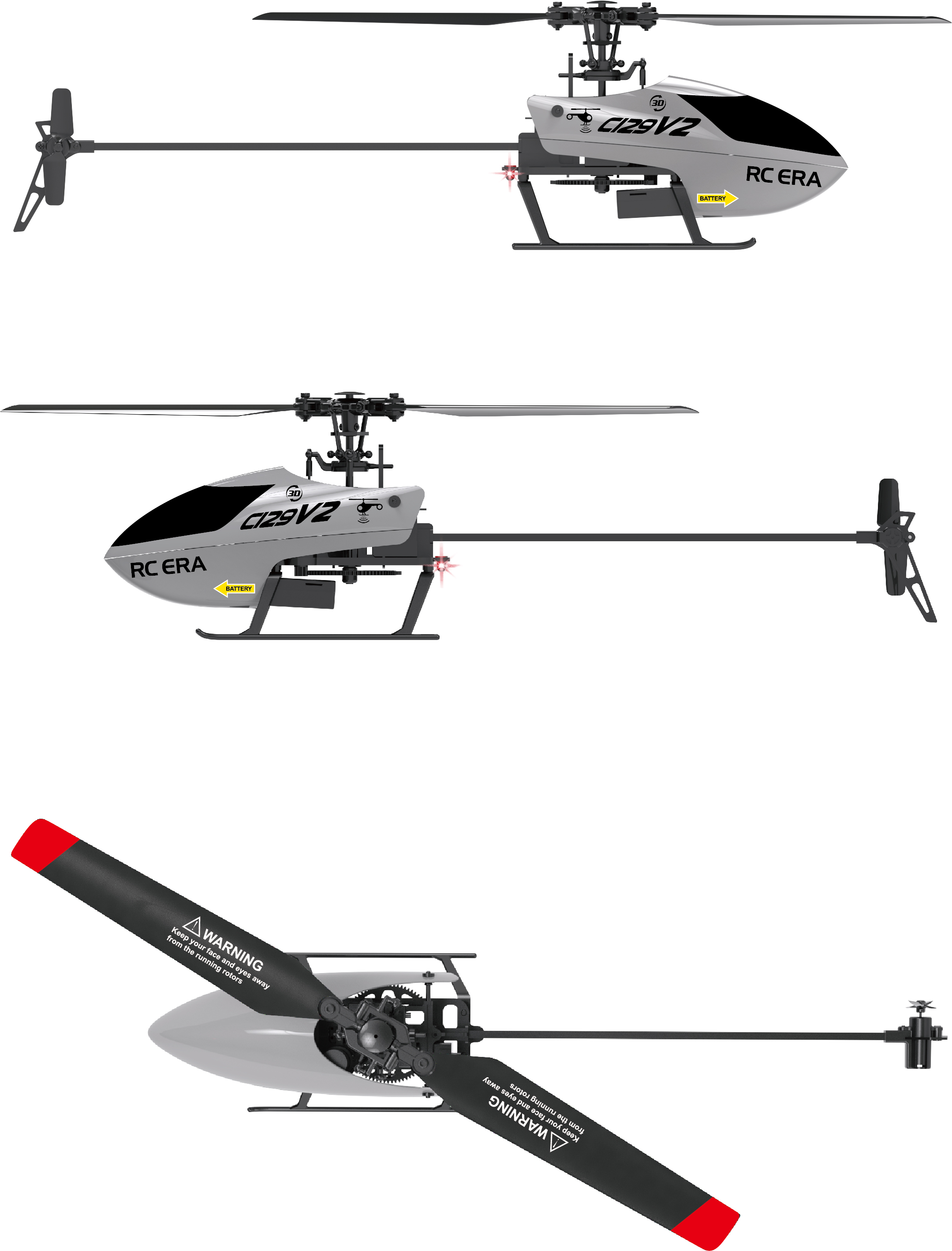 C129 V2 4CH RC Helicopter RTF  - Rc Helicopter Large บทวิจารณ์และราคา