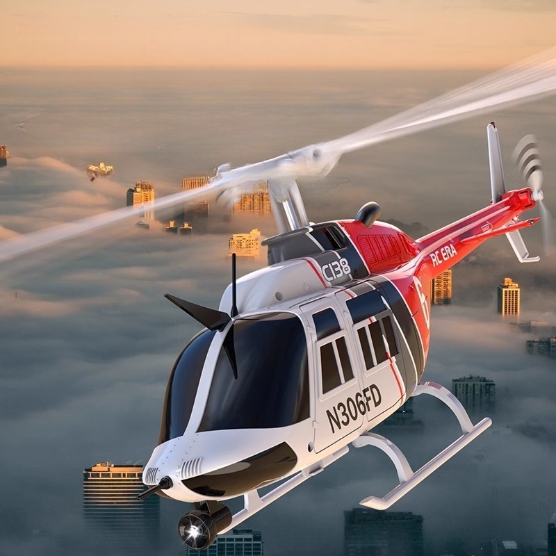 Rc  Era New Bell Two Hundred A - Rc Helicopter Single Rotor บทวิจารณ์และราคา