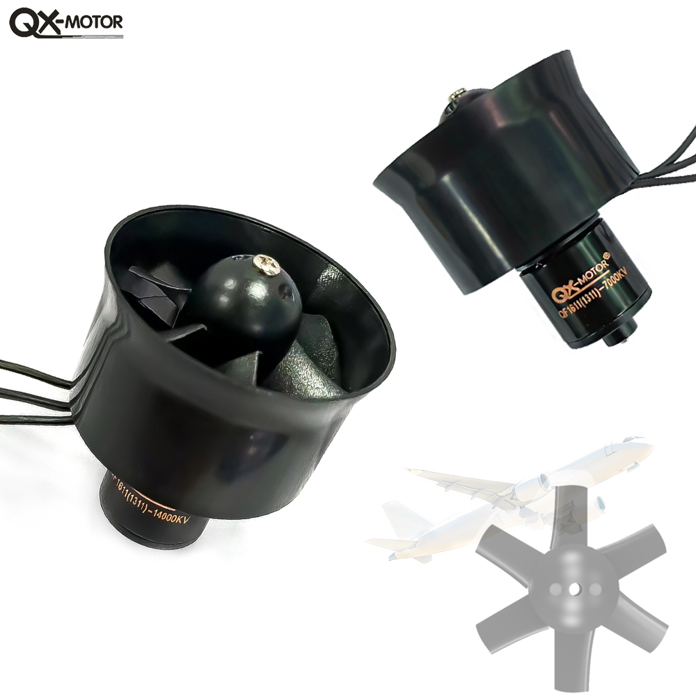 QX-MOTOR 30MM EDF QF1611 6 Bla - Rc Helicopter Blade บทวิจารณ์และราคา