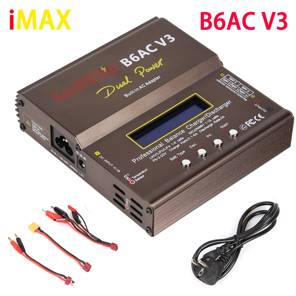 80W imax B6AC V3 Balance Charg - Rc Helicopter Charger บทวิจารณ์และราคา