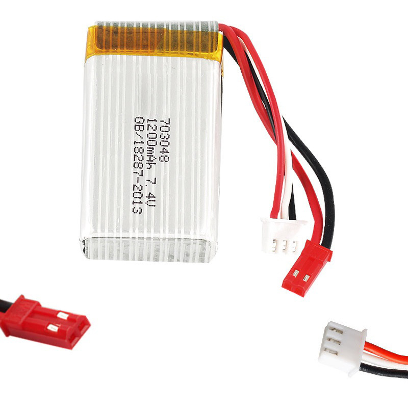 Lipo Battery 2S 7.4V 1200mAh 7 - Rc Helicopter Parts บทวิจารณ์และราคา