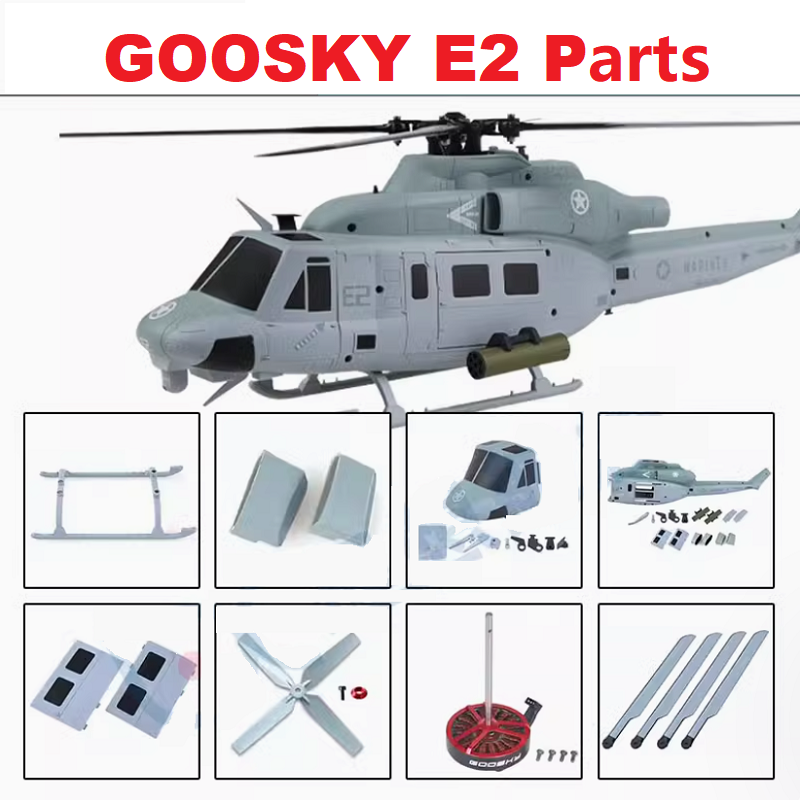Spare Parts For GOOSKY E2 UH-1 - Rc Helicopter Blade บทวิจารณ์และราคา