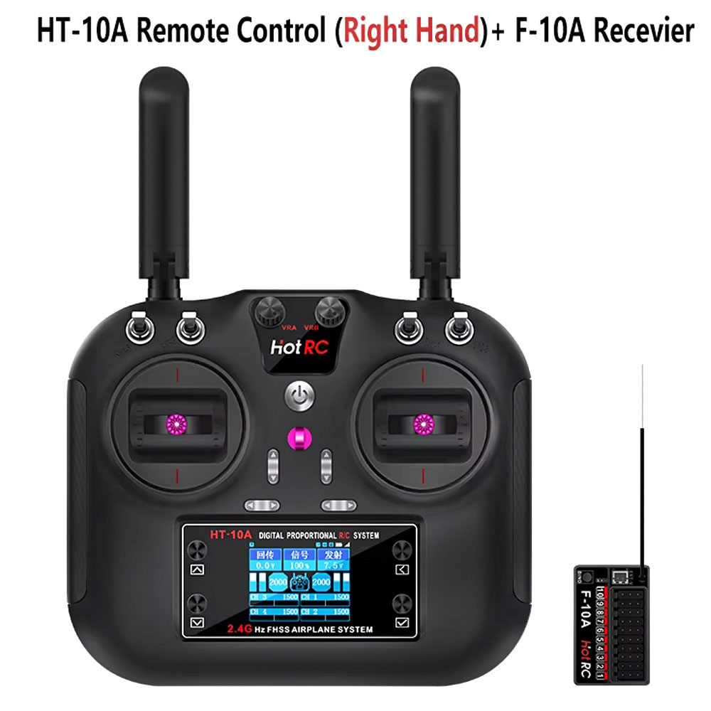 Hotrc HT-10A 2.4G 10CH Transmi - Rc Helicopter Battery บทวิจารณ์และราคา