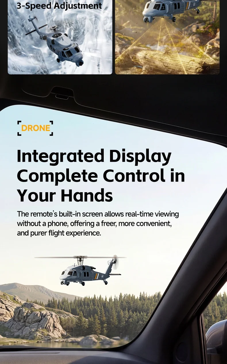Military Remote Control Screen - Rc Helicopter Single Rotor บทวิจารณ์และราคา