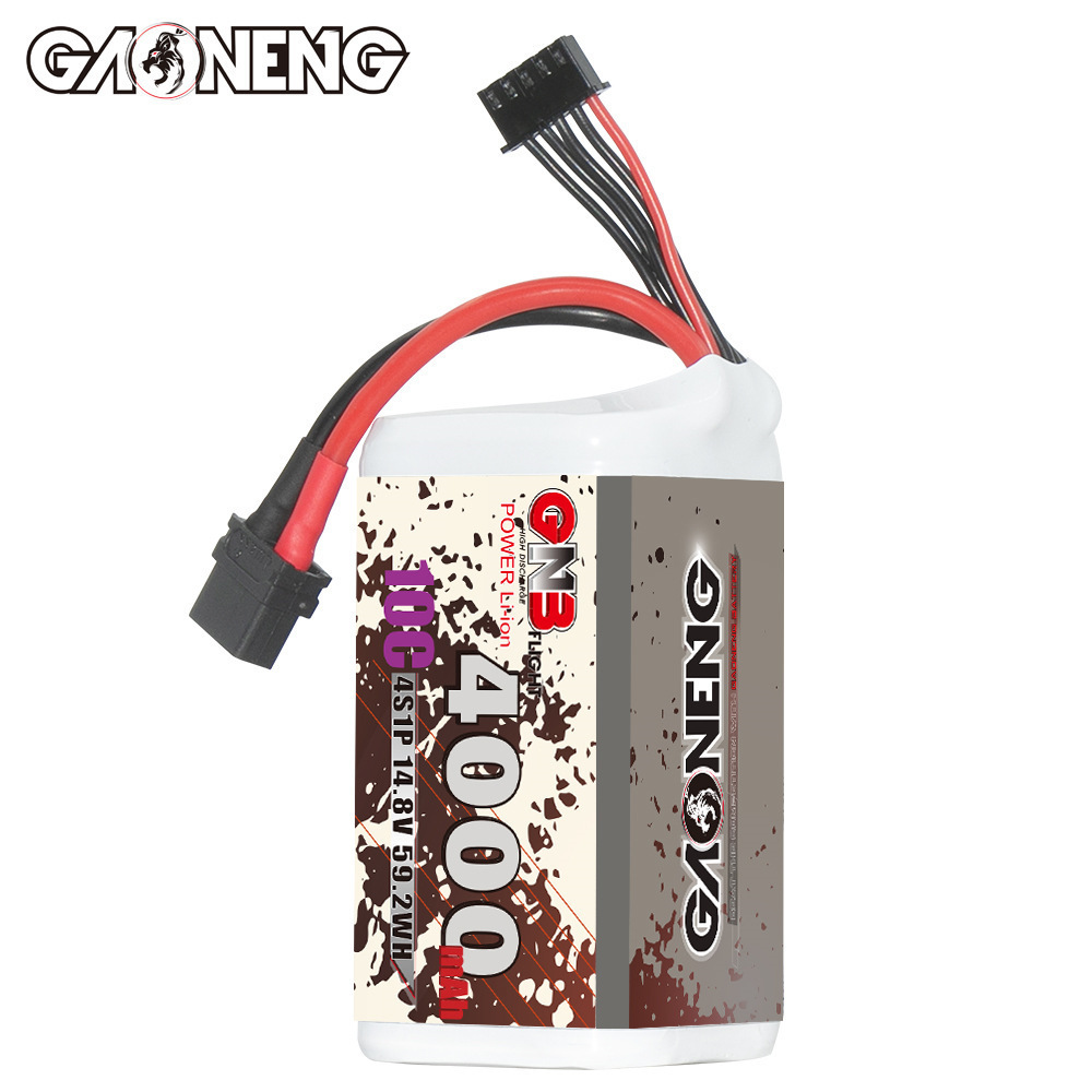 GNB 4000mAh 4S 14.8V 10C 20C W - Rc Helicopter Parts บทวิจารณ์และราคา