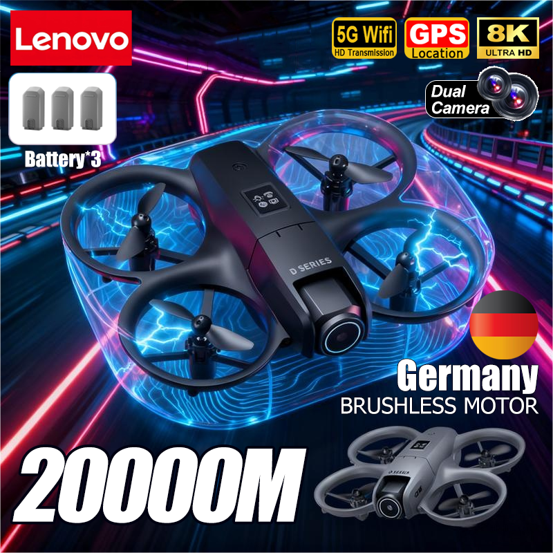 Lenovo D16 GPS Drone 8K Aerial - Rc Helicopter Case บทวิจารณ์และราคา