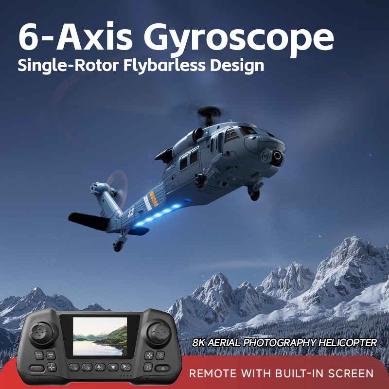 8K Flybarless Optical Flow Hov - Rc Helicopter Coaxial บทวิจารณ์และราคา