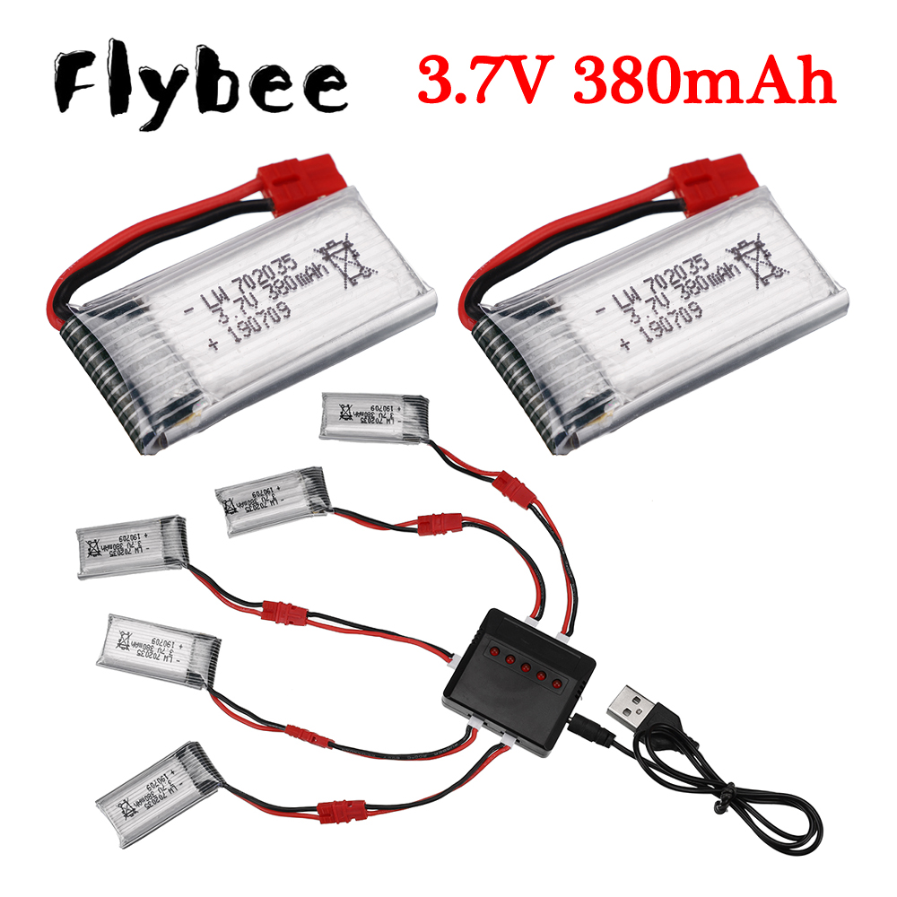 3.7V 380mAh Lipo Battery With  - Rc Helicopter Battery บทวิจารณ์และราคา