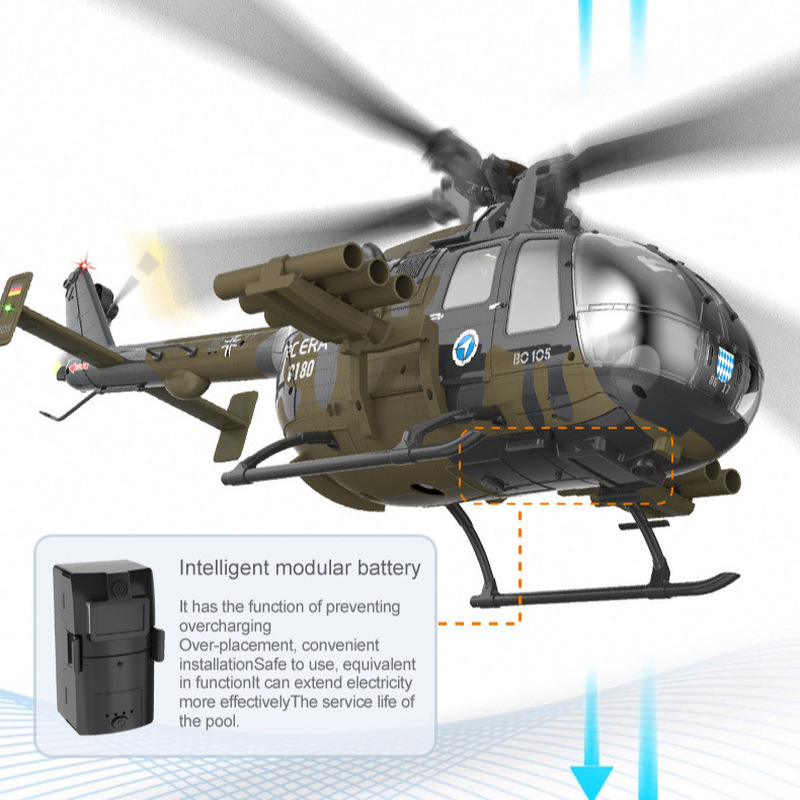 Cera Rc Helicopter C180 Bo105  - Rc Helicopter Single Rotor บทวิจารณ์และราคา