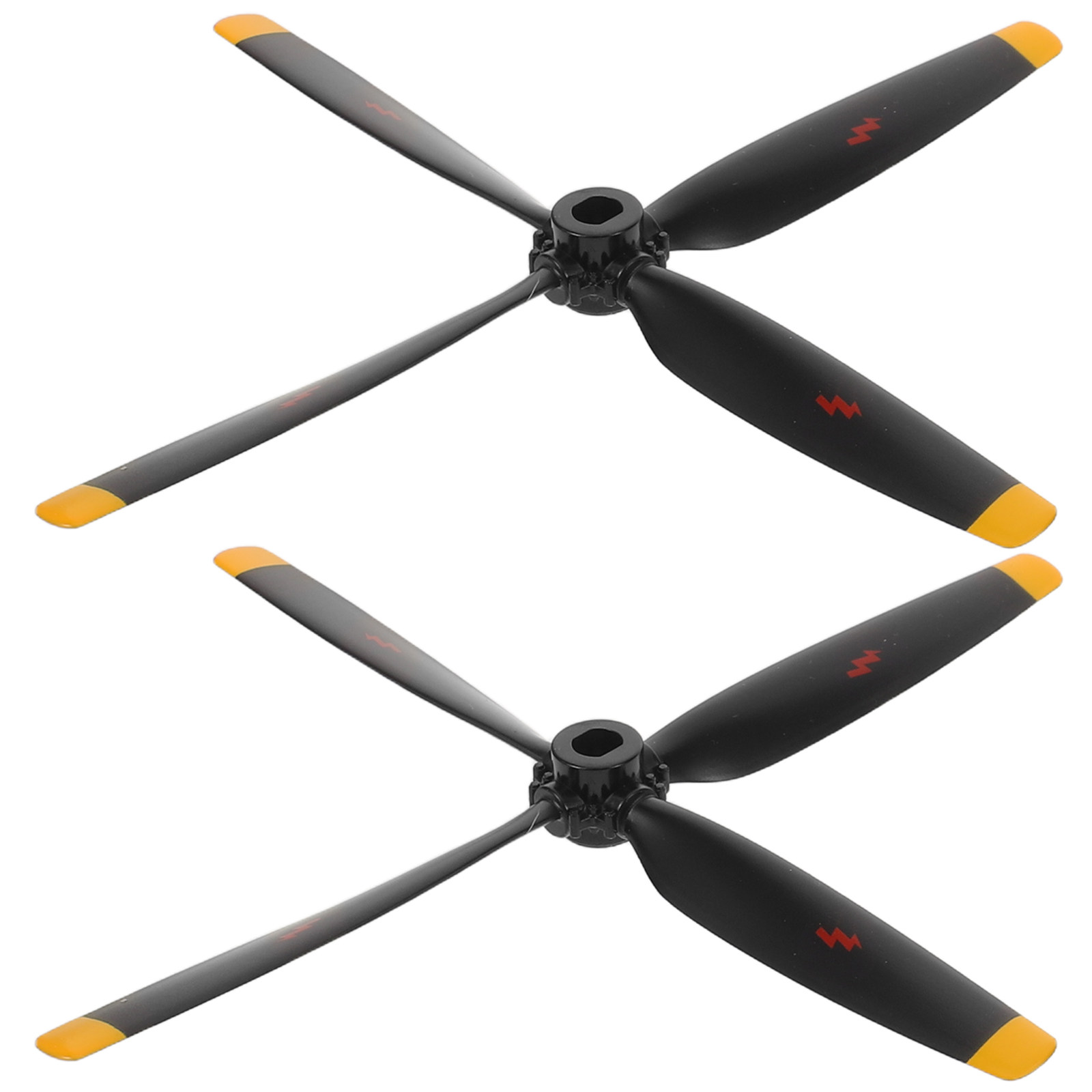 2Pcs 4-Blade Rc Aircraft Prope - Rc Helicopter Blade บทวิจารณ์และราคา