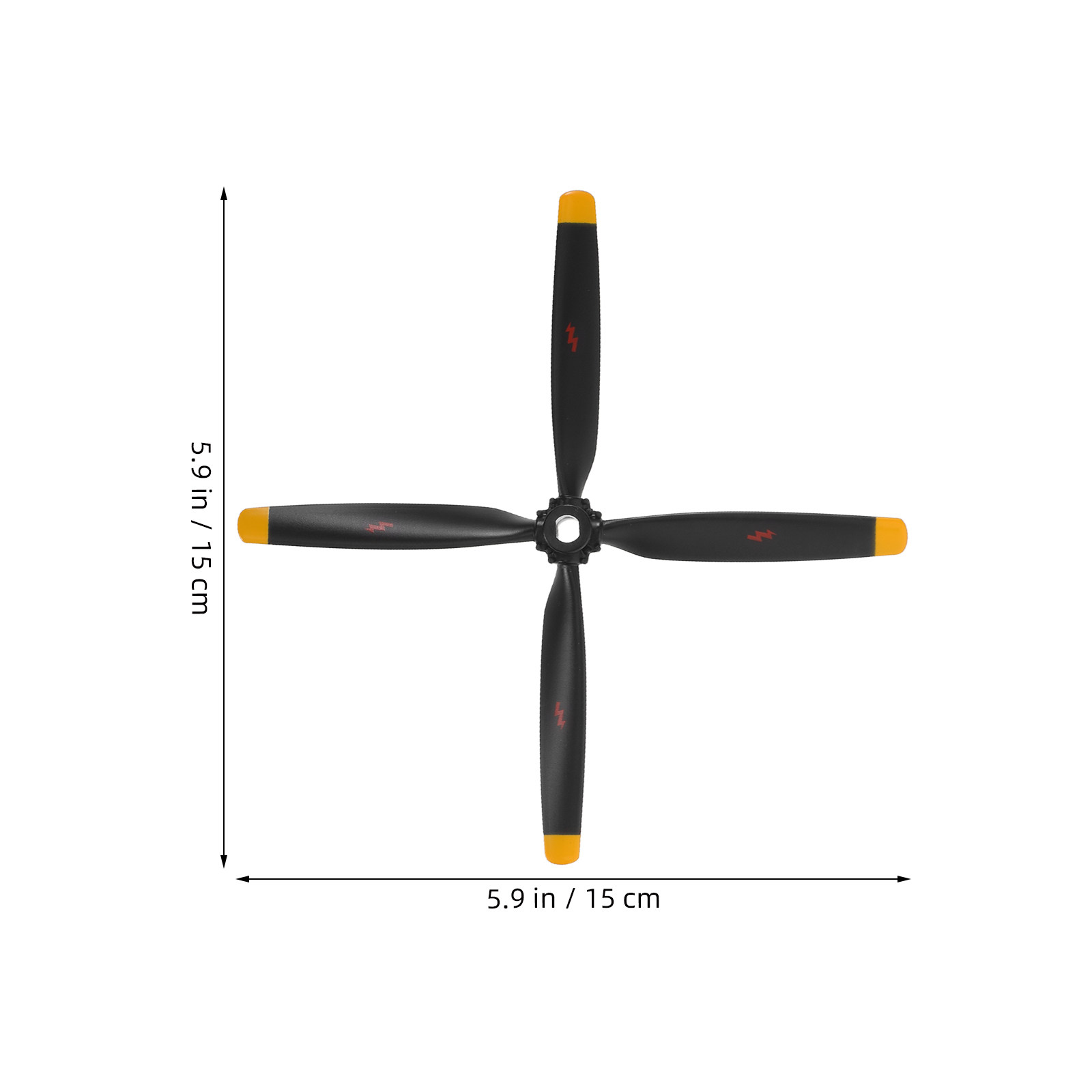 2Pcs 4-Blade Rc Aircraft Prope - Rc Helicopter Blade บทวิจารณ์และราคา
