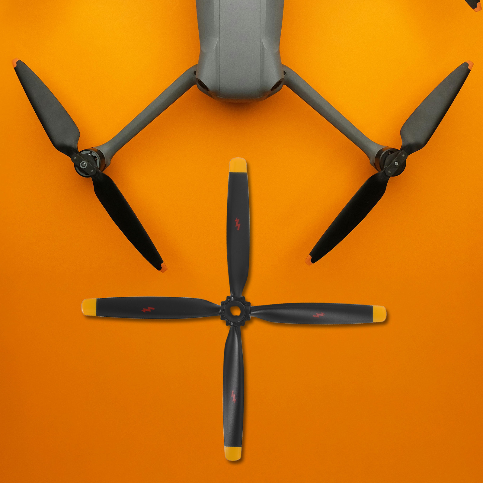 2Pcs 4-Blade Rc Aircraft Prope - Rc Helicopter Blade บทวิจารณ์และราคา
