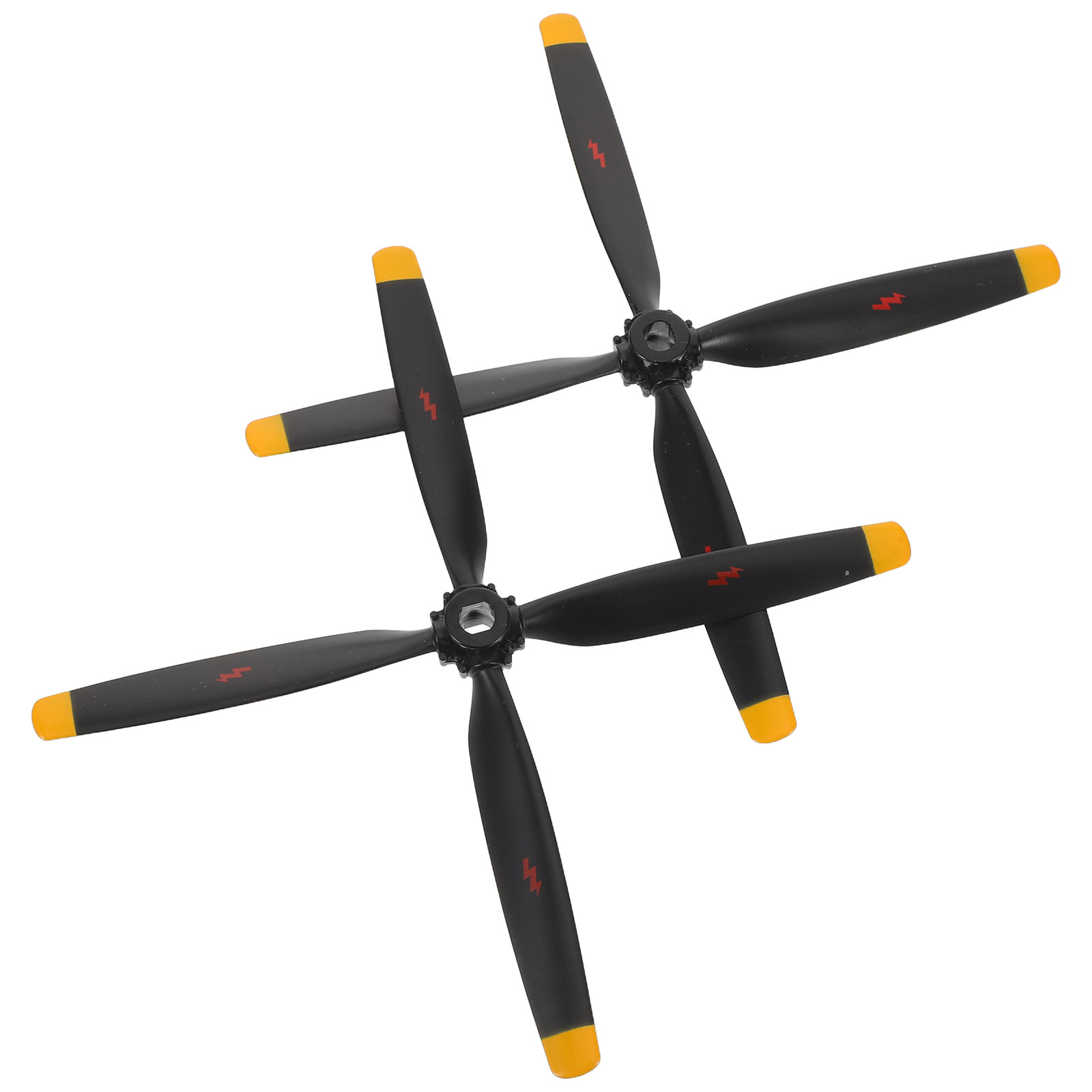 2Pcs 4-Blade Rc Aircraft Prope - Rc Helicopter Blade บทวิจารณ์และราคา