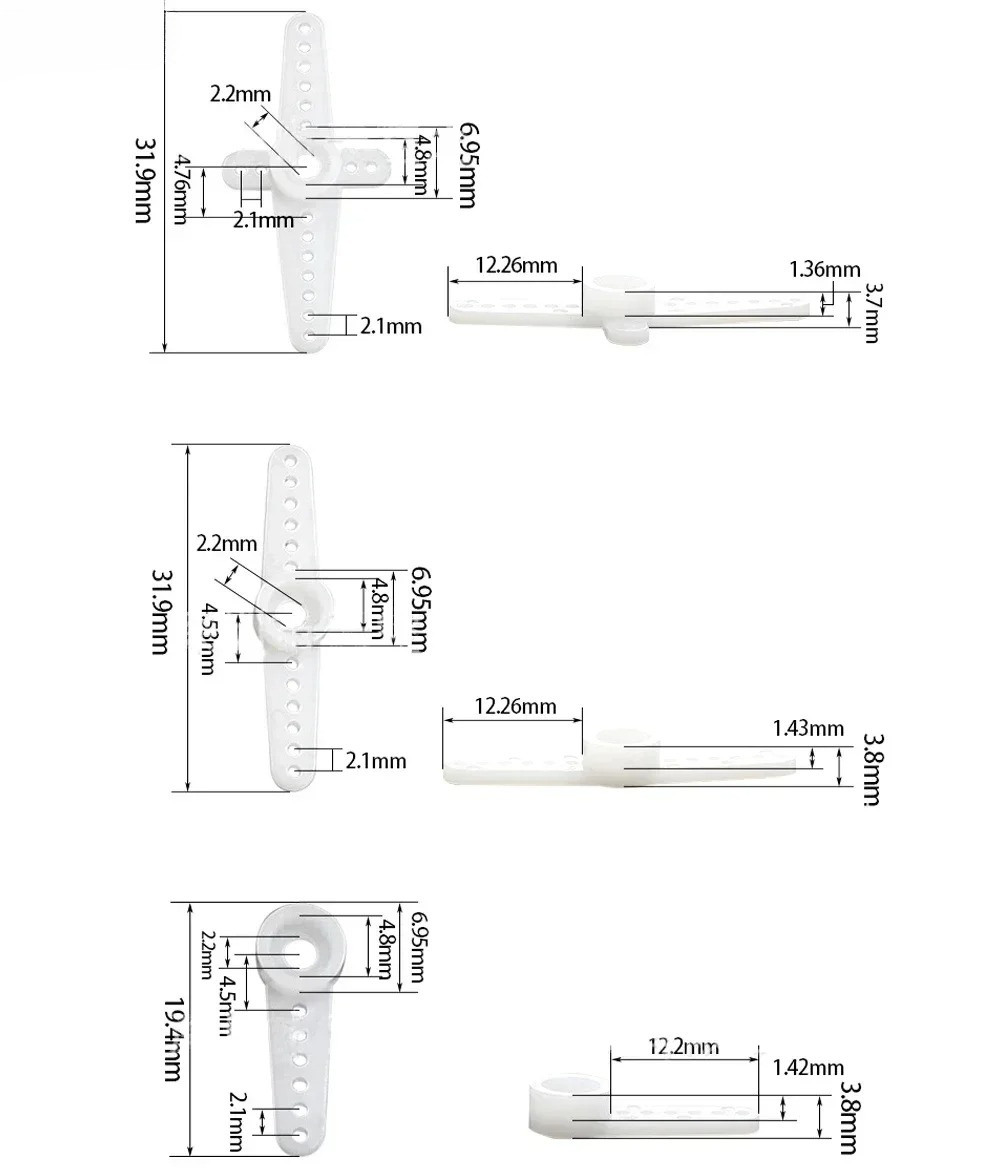 4PCS 9g SG92R Micro Servo Plas - Rc Helicopter Mini บทวิจารณ์และราคา