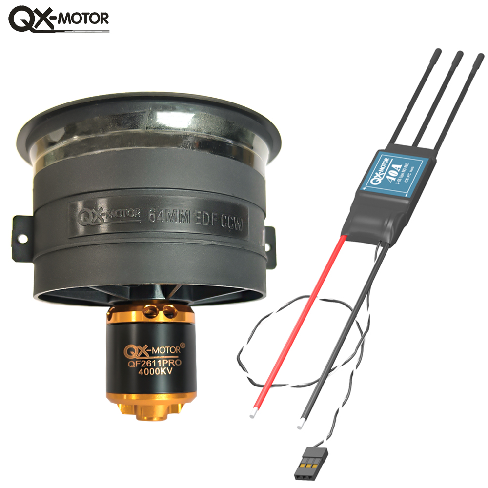 QX-MOTOR 5 Blades 64mm EDF Duc - Rc Helicopter Blade บทวิจารณ์และราคา