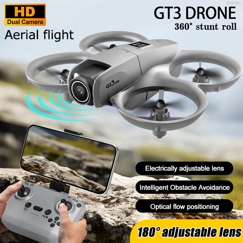New GT3 Mini RC Drone 8K 5G Ae - Rc Helicopter Electric บทวิจารณ์และราคา