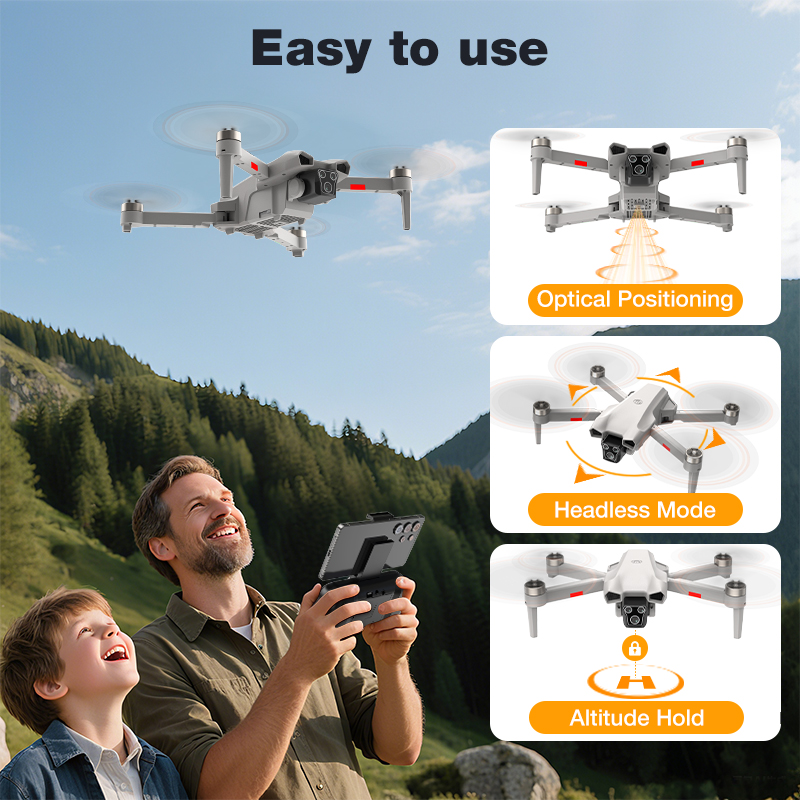 2026 Hot L017 Pro Drone Brushl - Rc Helicopter Electric บทวิจารณ์และราคา