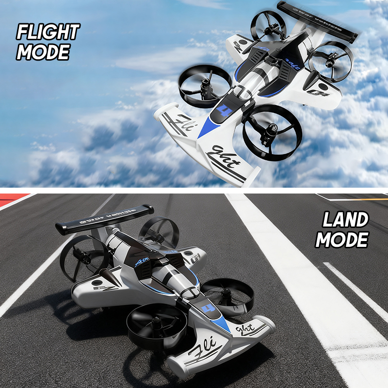 2in1 Mini Drone Air-Ground Fly - Rc Helicopter Electric บทวิจารณ์และราคา