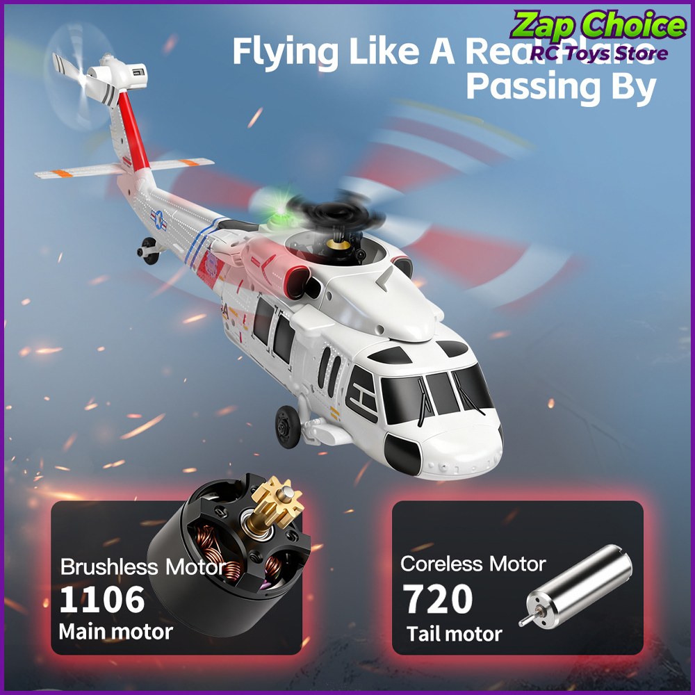 Wltoys K270 Black Hawk UH-60L  - Rc Helicopter Gyro บทวิจารณ์และราคา