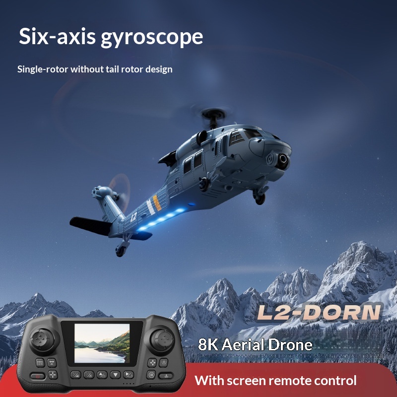 4DRC L2 RC Helicopter 8K Aeria - Rc Helicopter Single Rotor บทวิจารณ์และราคา