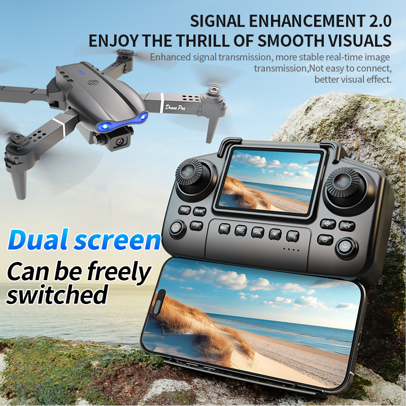 E99 PRO Drone Screen Control A - Rc Helicopter Charger บทวิจารณ์และราคา
