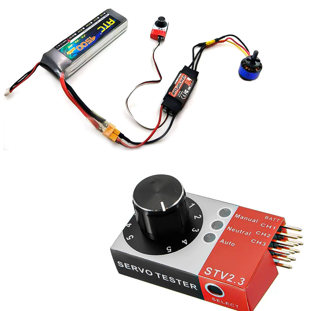 Digital Servo Tester / ESC Con - Rc Helicopter Battery บทวิจารณ์และราคา