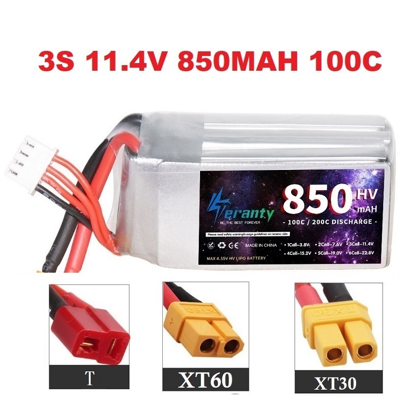 1/2/3PCS TERANTY 3S 11.4V Lipo - Rc Helicopter Battery บทวิจารณ์และราคา