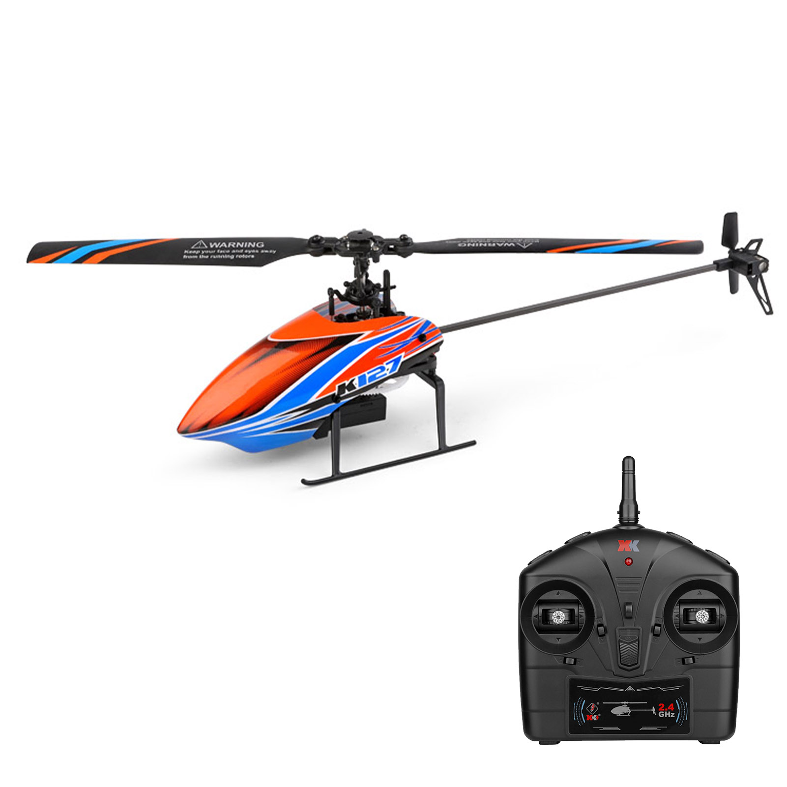 WLtoys XK K127 4CH 6-axis Gyro - Rc Helicopter Blade บทวิจารณ์และราคา